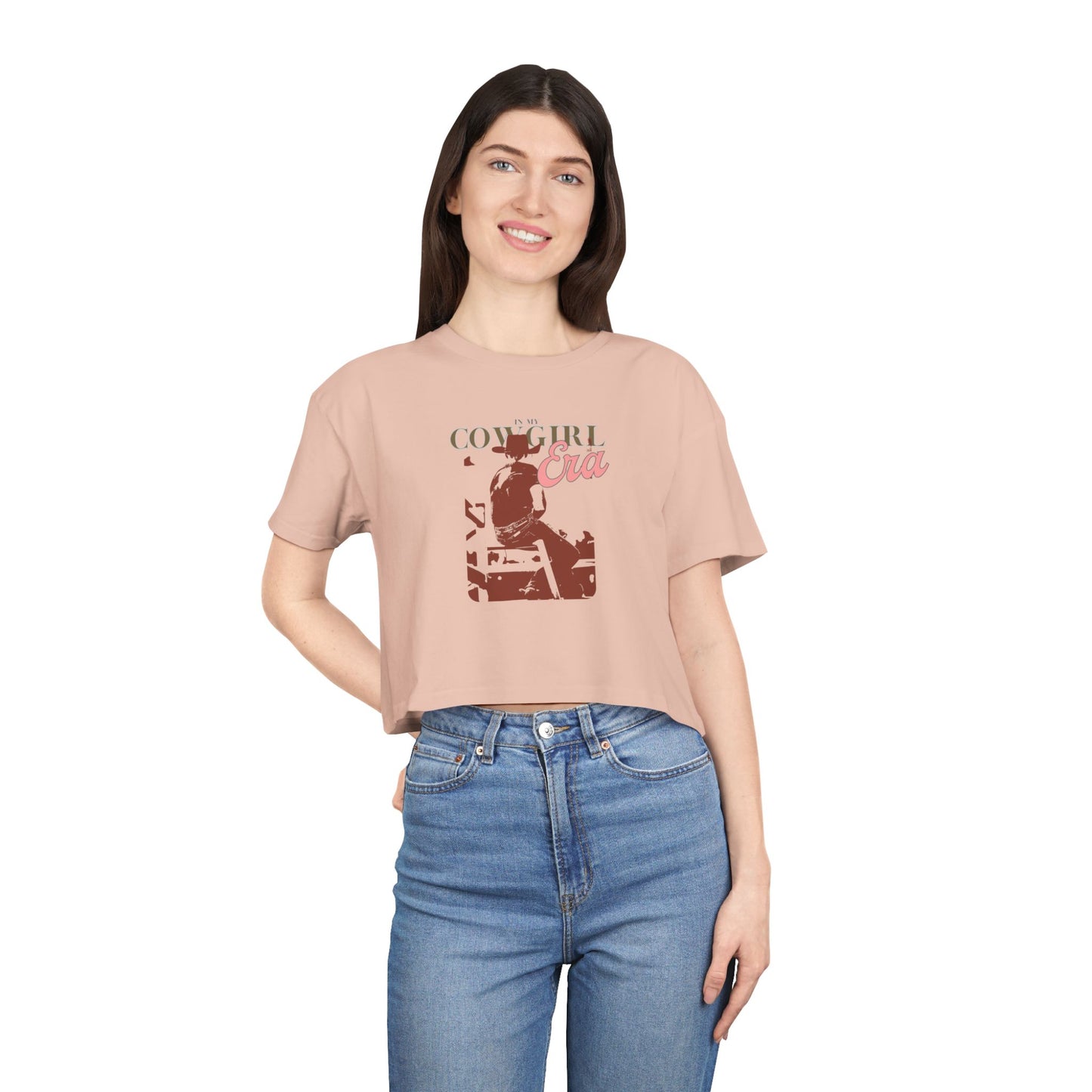 Cowgirl Era Crop Tee