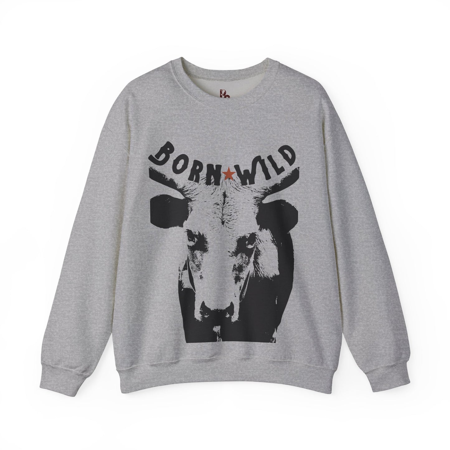 Born Wild Unisex Crewneck Sweatshirt - Cozy Country Style