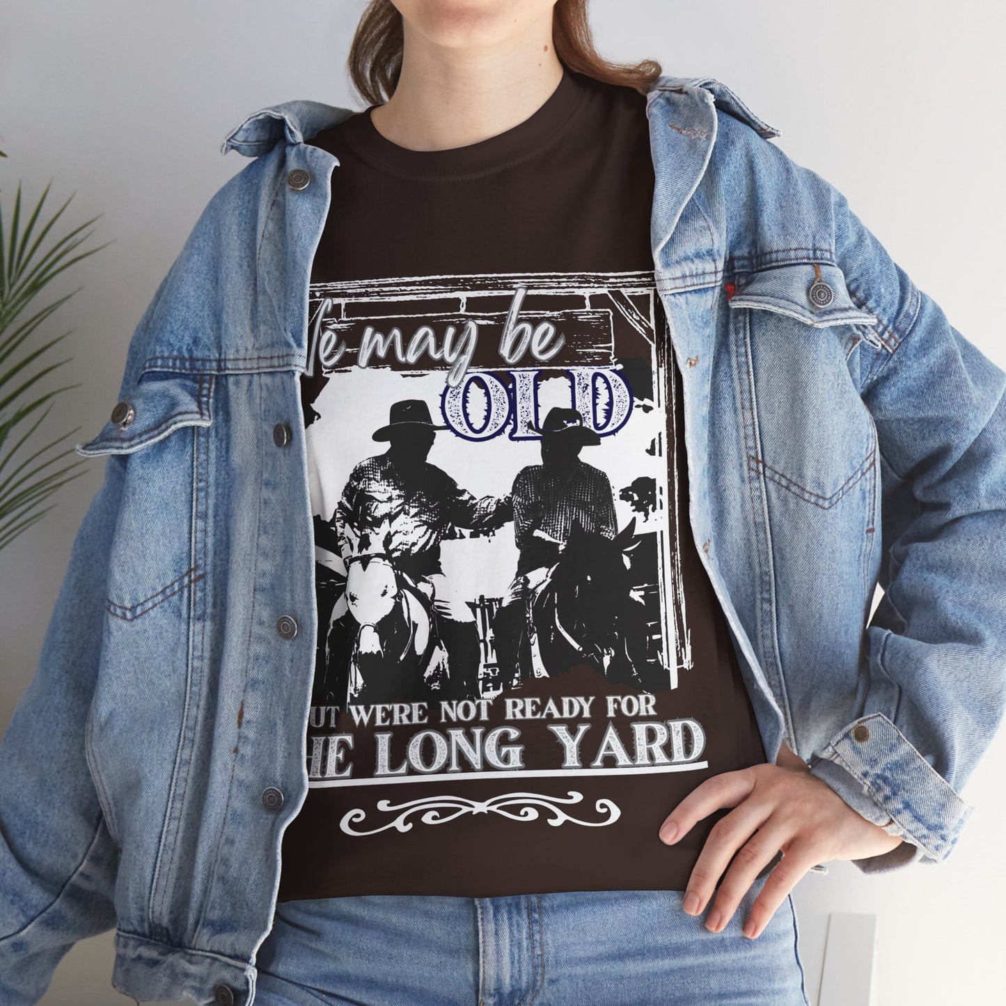 Western Tee 'Long Yard' Unisex Heavy Cotton Tee