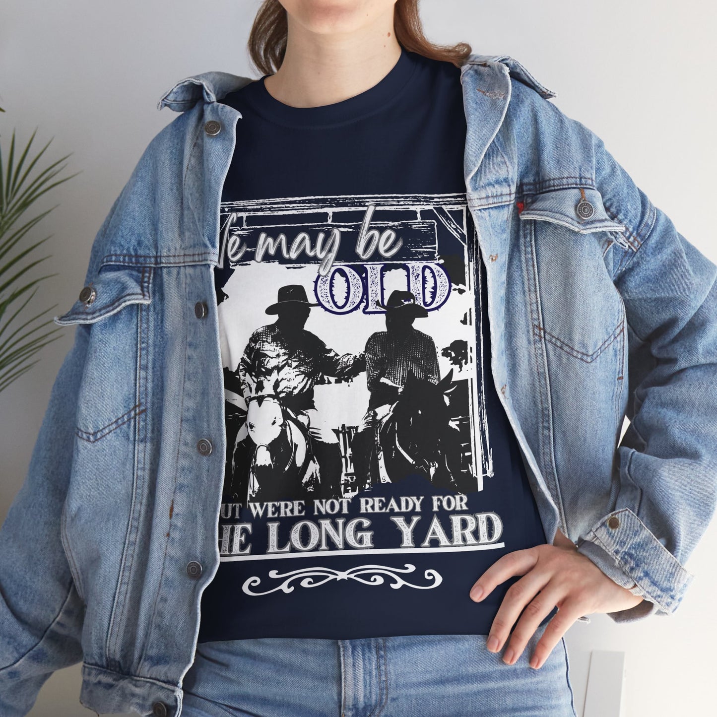 Western Tee 'Long Yard' Unisex Heavy Cotton Tee