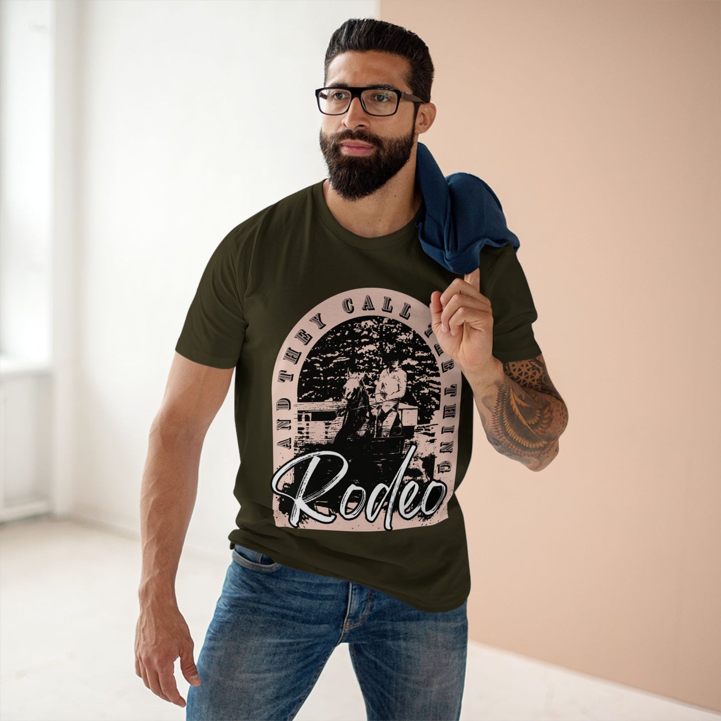 Rodeo Graphic Tee - Country Vibes for Western Lovers