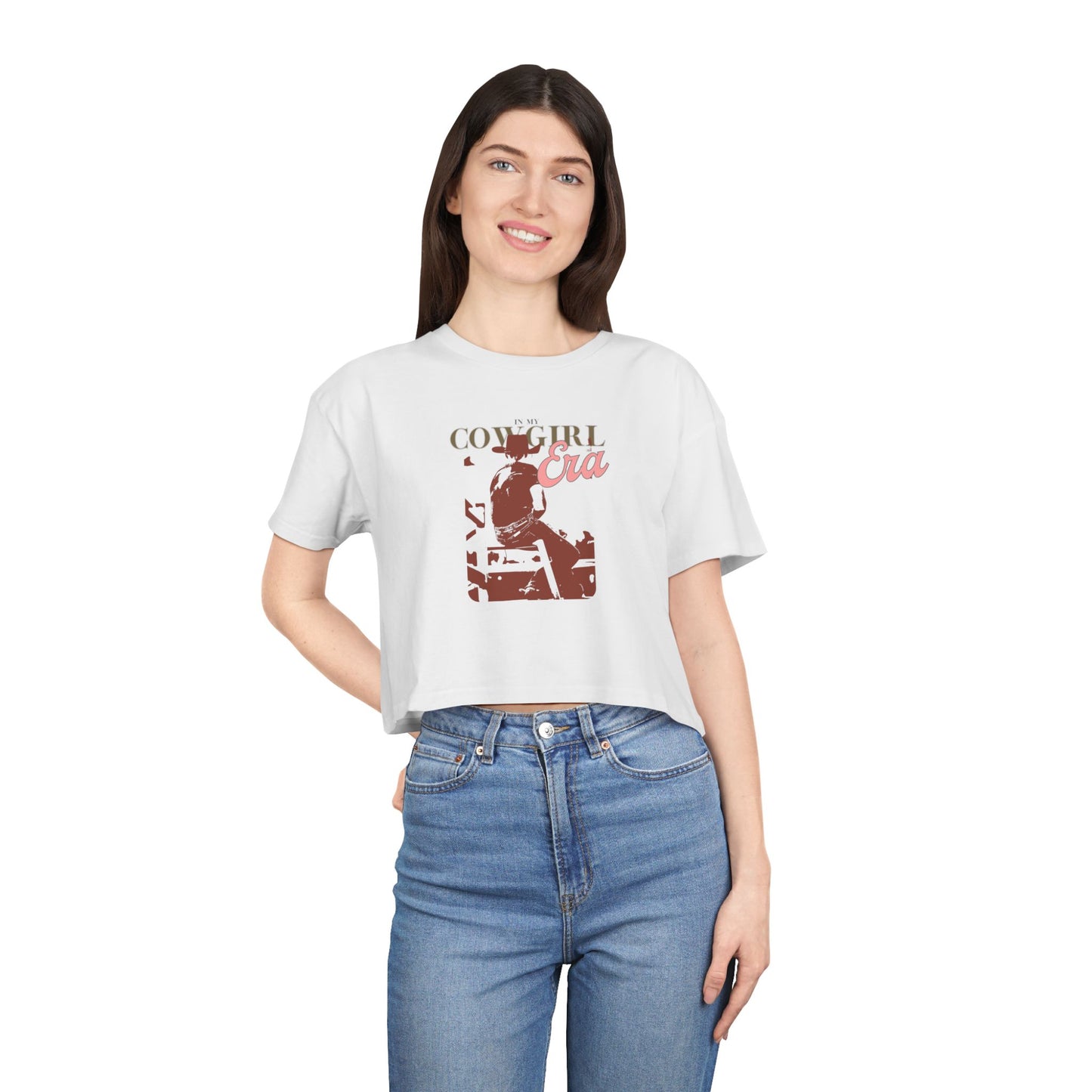 Cowgirl Era Crop Tee