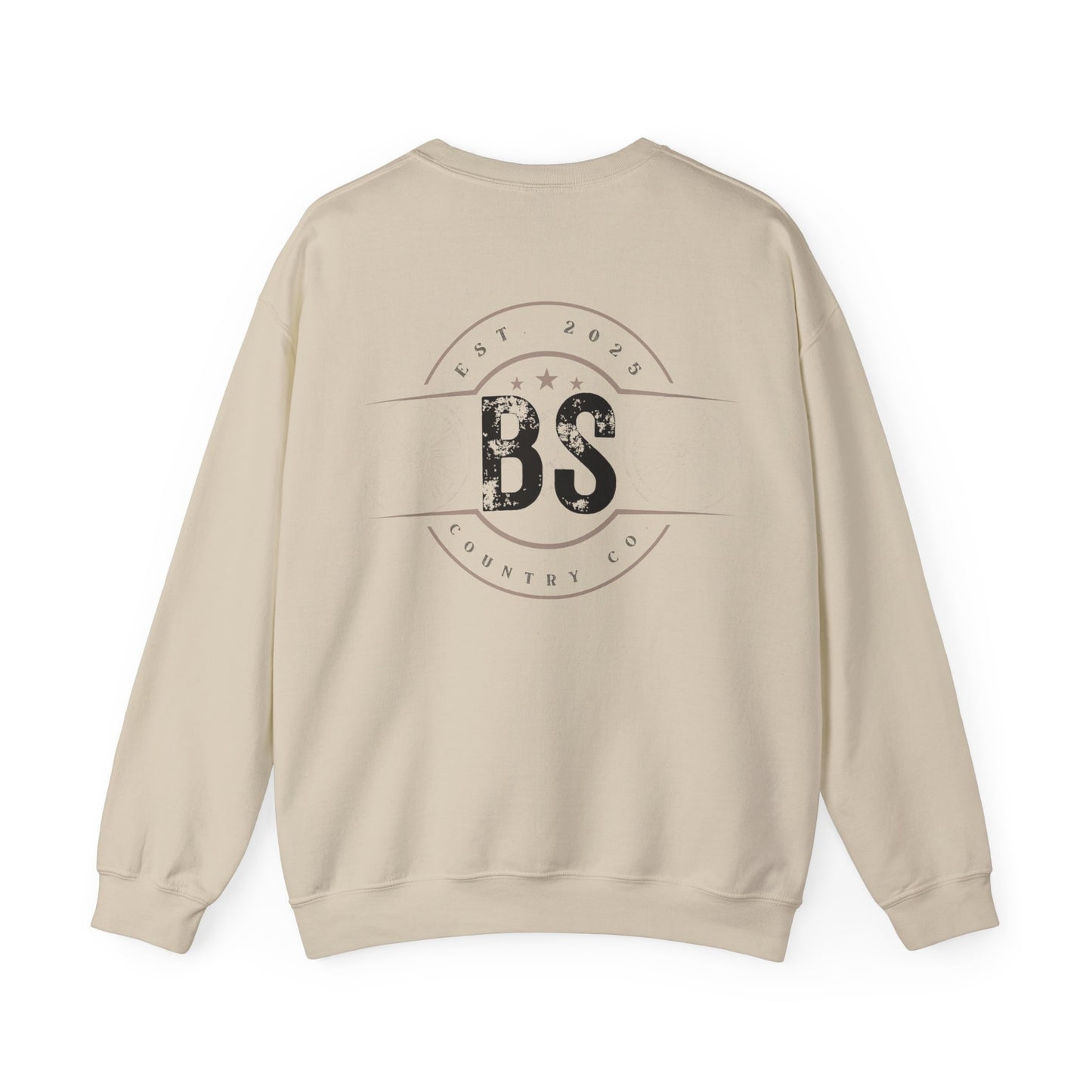 Born Wild Unisex Crewneck Sweatshirt - Cozy Country Style