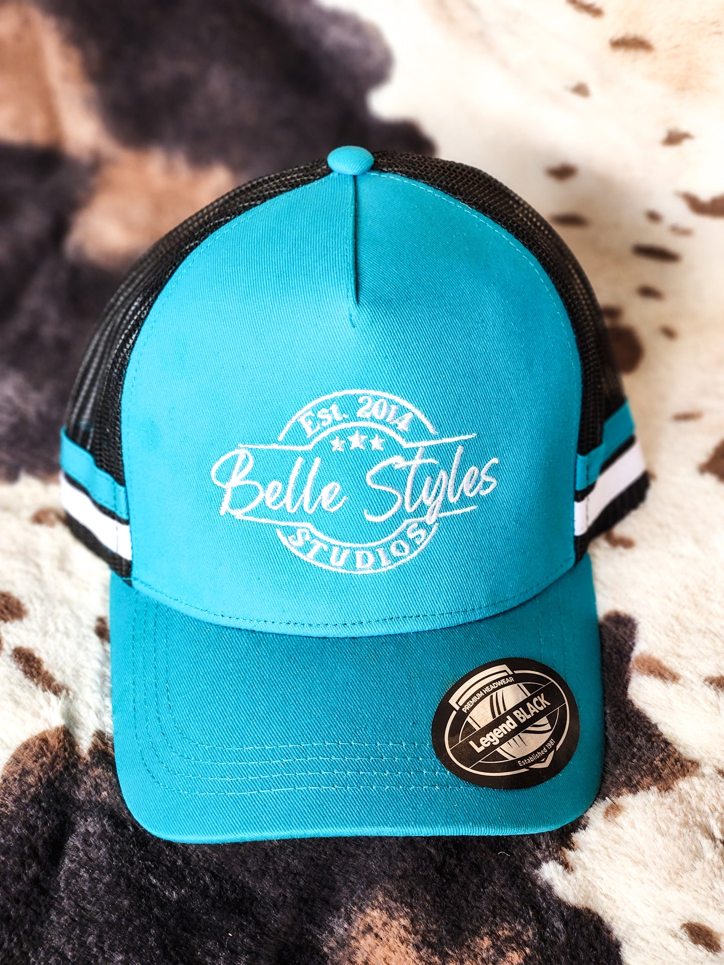 Belle Styles Studios Embroidered Trucker Cap