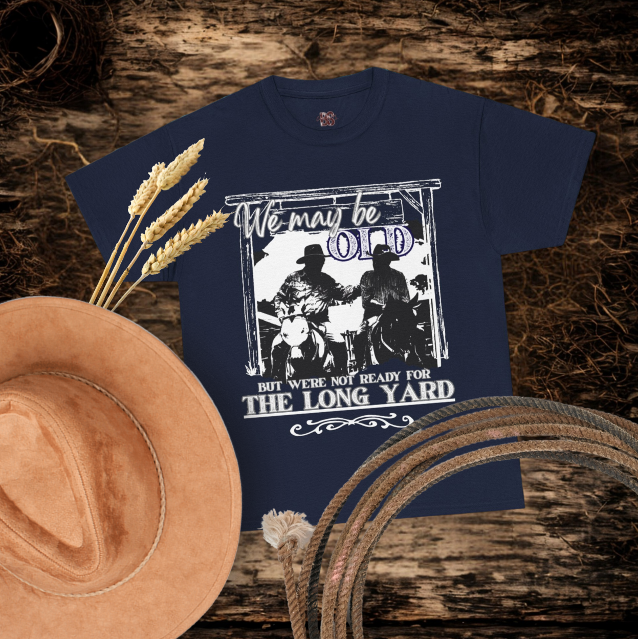 Western Tee 'Long Yard' Unisex Heavy Cotton Tee