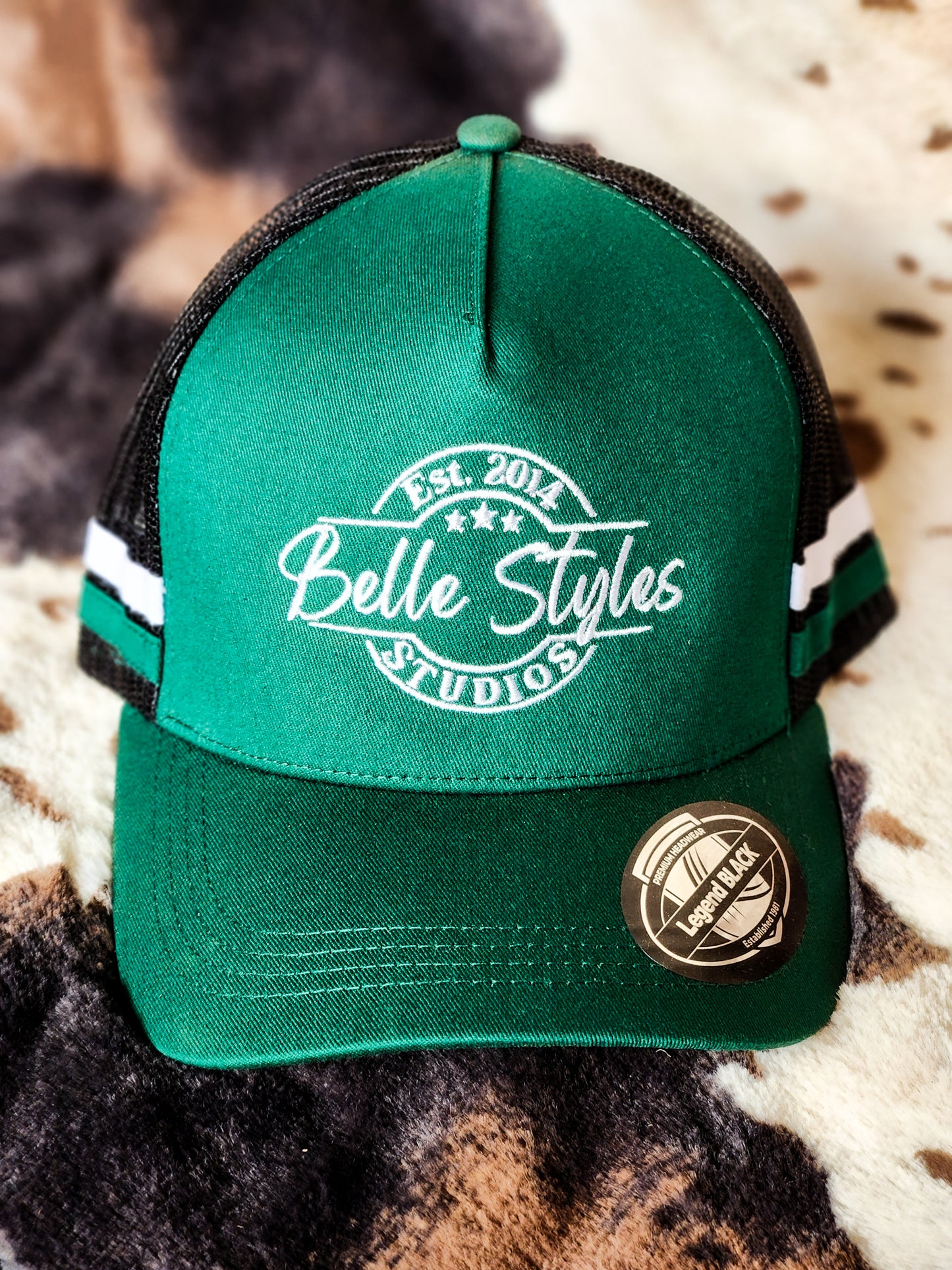 Belle Styles Studios Embroidered Trucker Cap