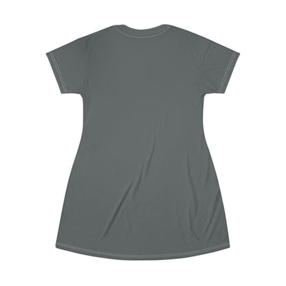 "Laura" T-Shirt Dress (AOP)