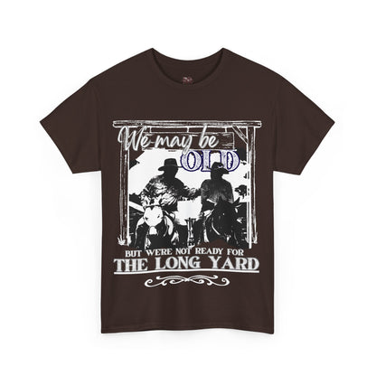 Western Tee 'Long Yard' Unisex Heavy Cotton Tee