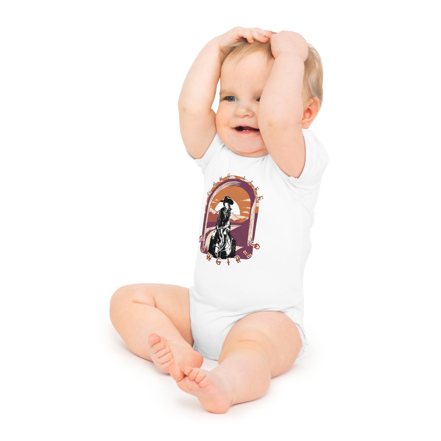 Cowgirl Hayley Baby Short Sleeve Bodysuit