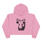 Born Wild Longhorn Crop Hoodie