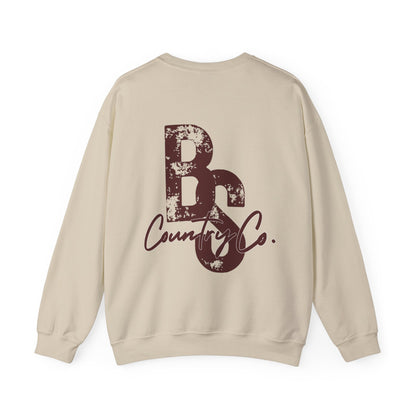 Wild West Heavy Blend Jumper - Cowgirl Country Rodeo Ranch Jumper, Western Theme Pullover Sweatshirt