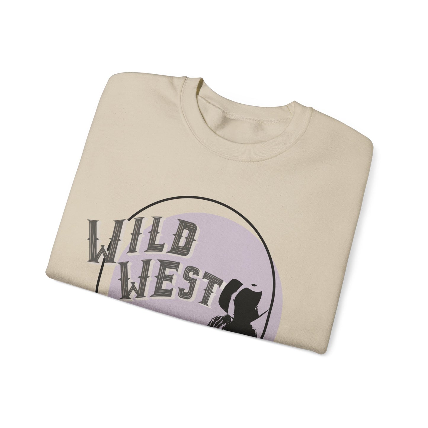 Wild West Heavy Blend Jumper - Cowgirl Country Rodeo Ranch Jumper, Western Theme Pullover Sweatshirt