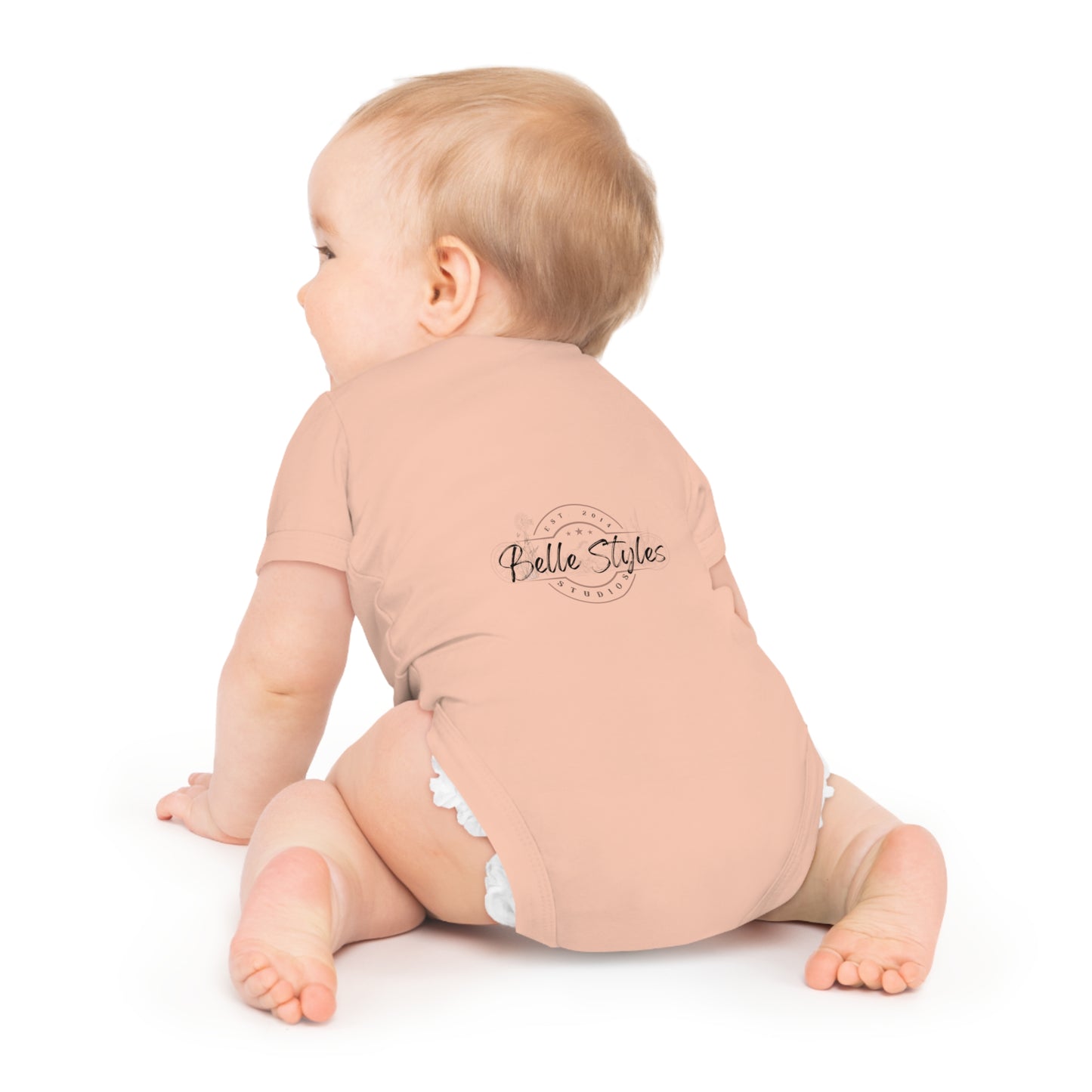 "Hayley" Long Live Cowgirls Baby Short Sleeve Bodysuit