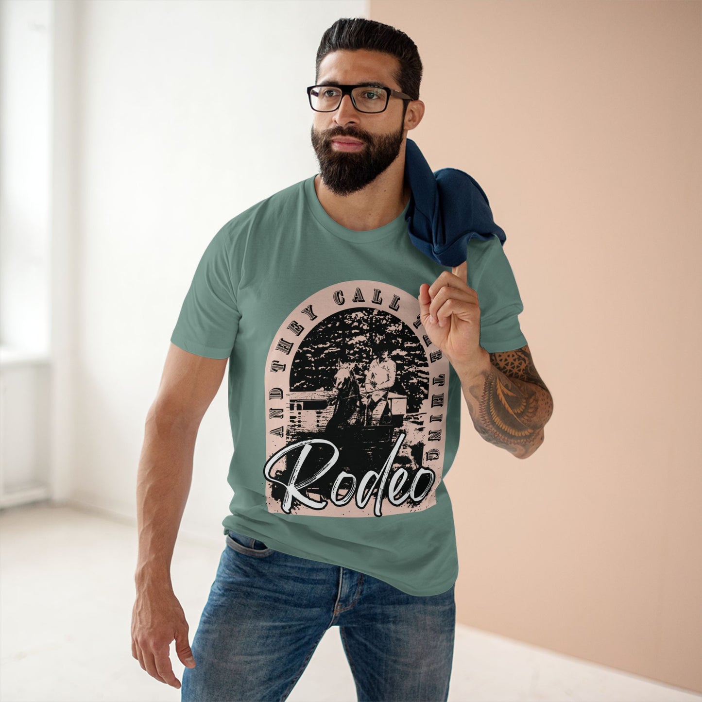 Rodeo Graphic Tee - Country Vibes for Western Lovers