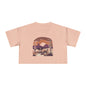 Sunset Crop Tee - Western Design for Women
