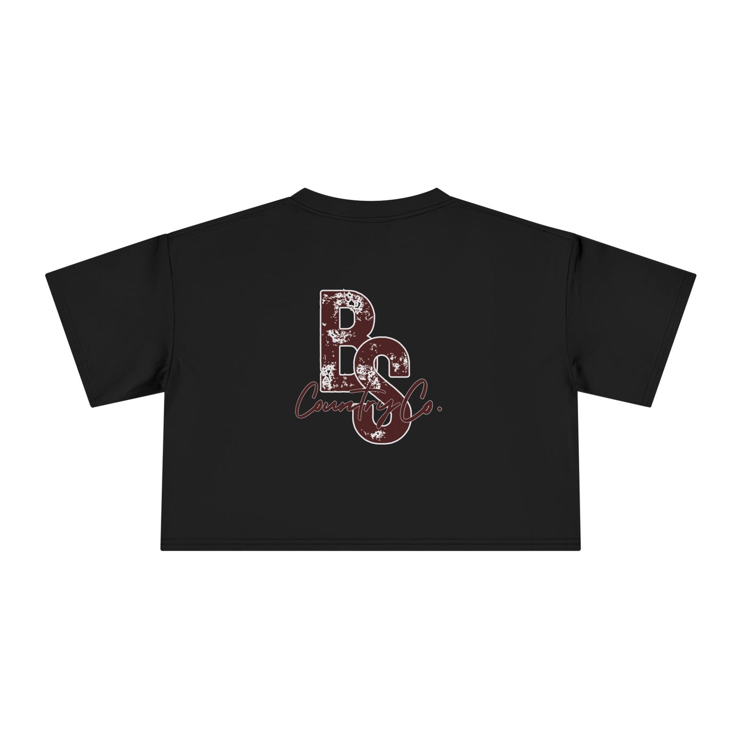 Highway Bound Women's Crop Tee - Boho Cowgirl Style