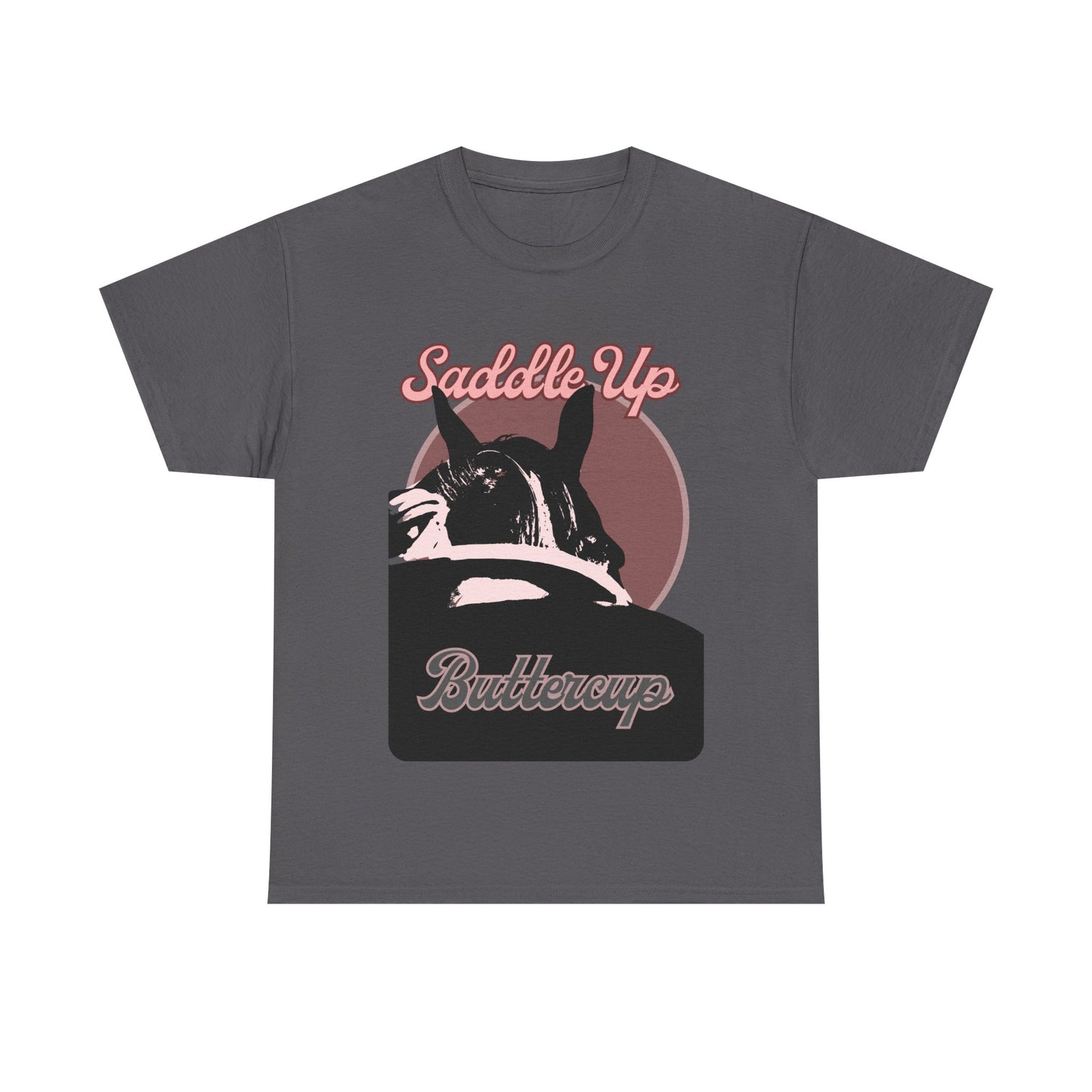 Western Cowgirl Tee - 'Saddle Up Buttercup' Unisex Heavy Cotton