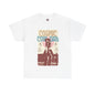 Cosmic Cowgirls Unisex Heavy Cotton Tee - Retro Western Graphic Shirt