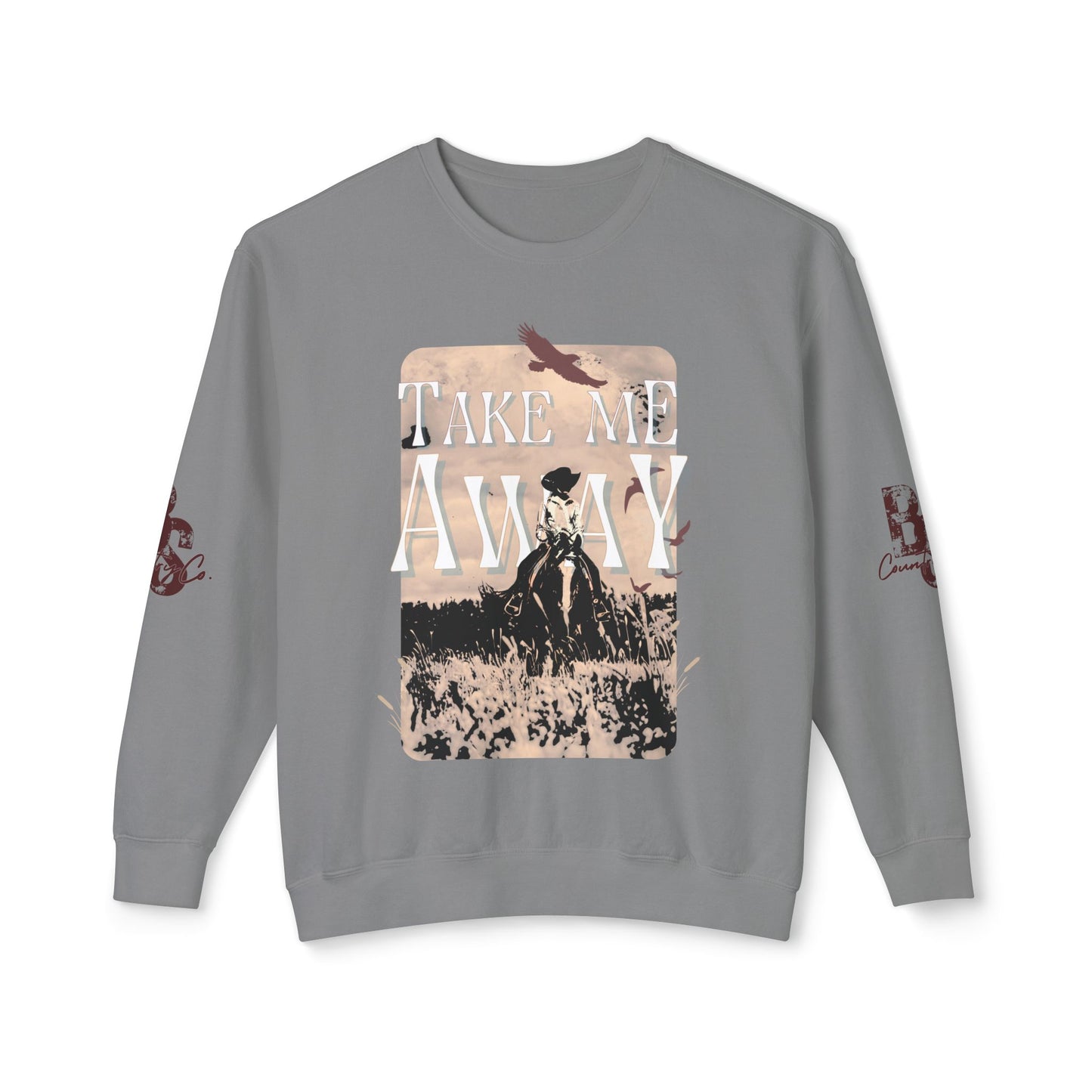 Cowgirl Lightweight Sweatshirt - Take Me Away Jumper