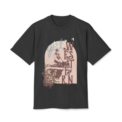 Faded Tee Western Cowgirl Shirt