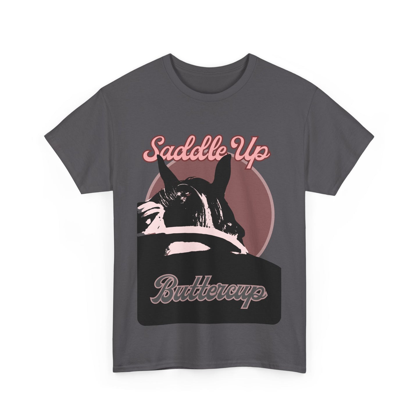 Western Cowgirl Tee - 'Saddle Up Buttercup' Unisex Heavy Cotton