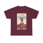 Cosmic Cowgirls Unisex Heavy Cotton Tee - Retro Western Graphic Shirt