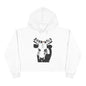 Born Wild Longhorn Crop Hoodie