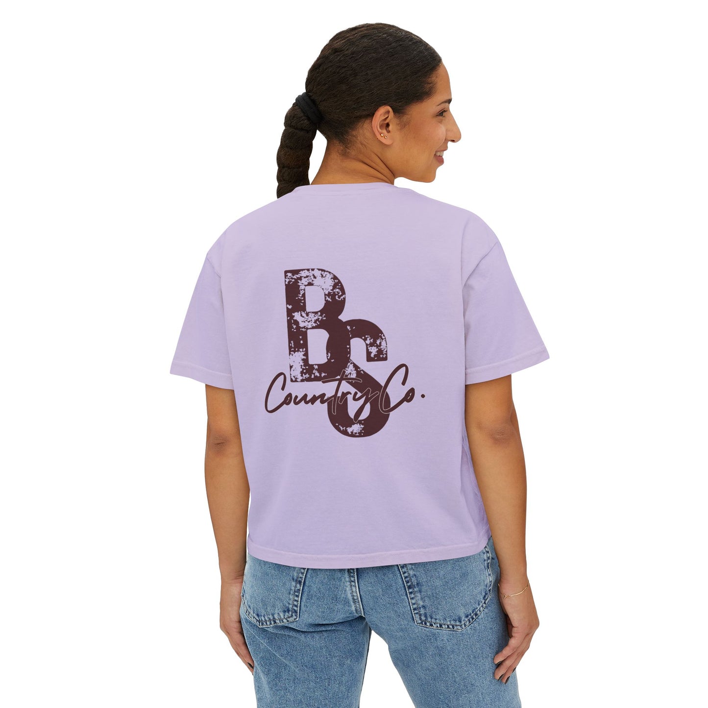 Cosmic Cowgirl Boxy Tee