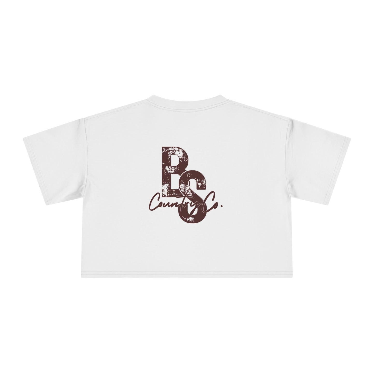 Highway Bound Women's Crop Tee - Boho Cowgirl Style