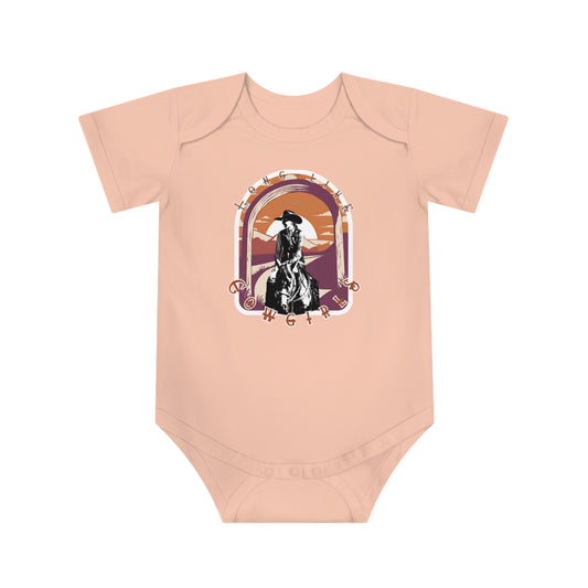 "Hayley" Long Live Cowgirls Baby Short Sleeve Bodysuit