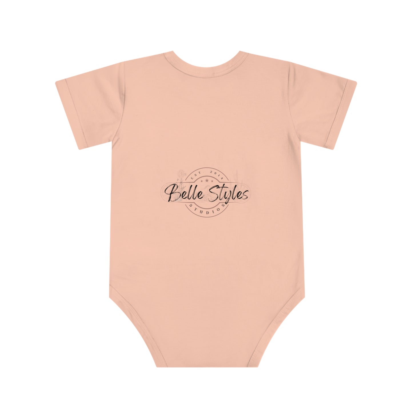 "Hayley" Long Live Cowgirls Baby Short Sleeve Bodysuit