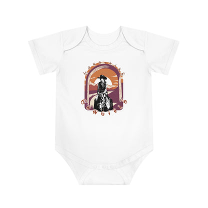 Cowgirl Hayley Baby Short Sleeve Bodysuit