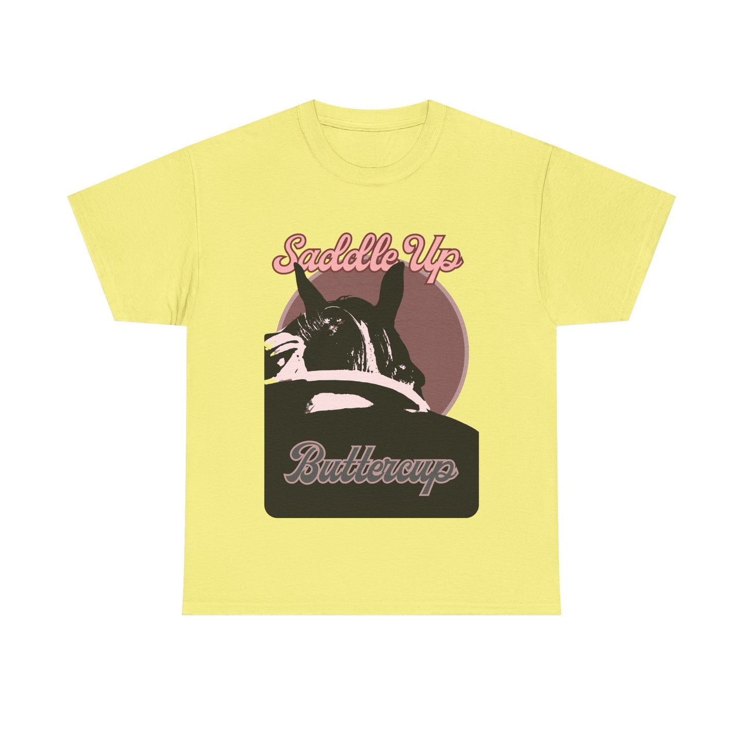 Western Cowgirl Tee - 'Saddle Up Buttercup' Unisex Heavy Cotton
