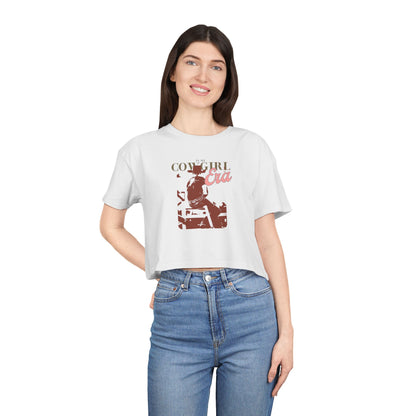 Cowgirl Era Crop Tee