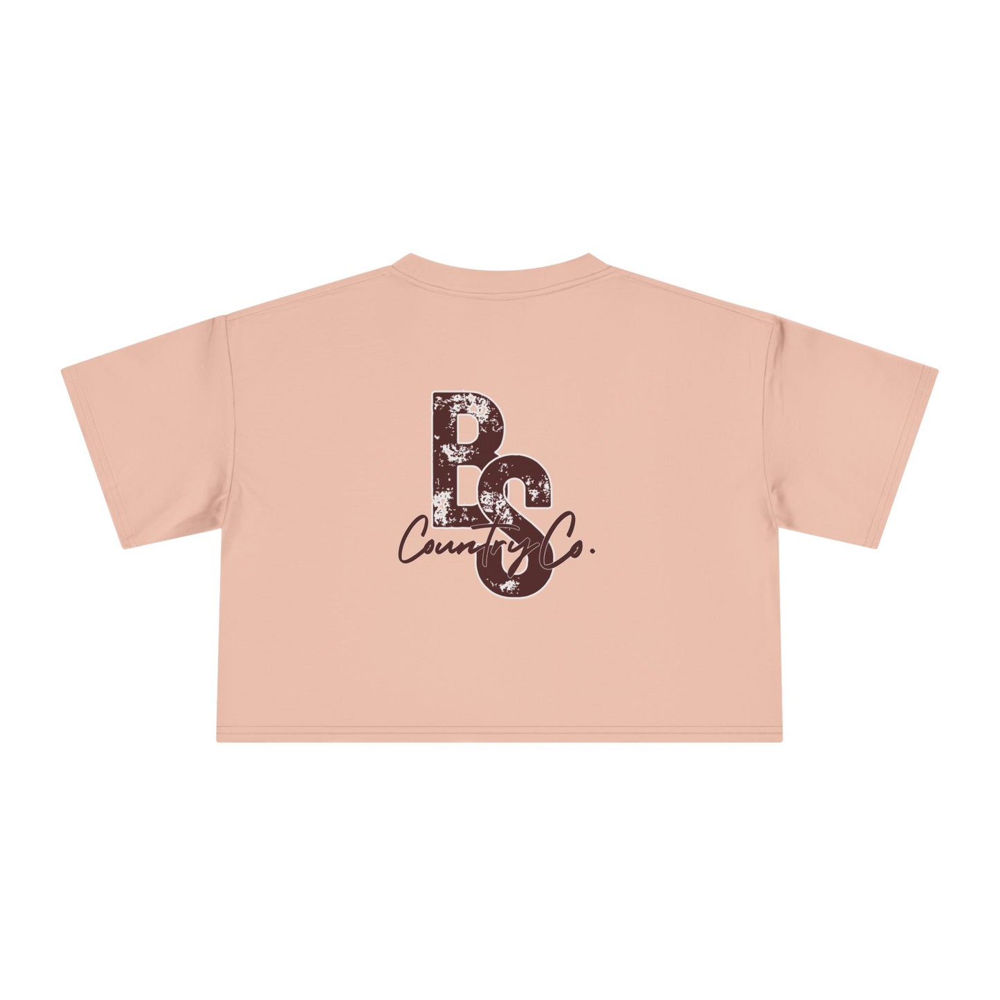 Highway Bound Women's Crop Tee - Boho Cowgirl Style