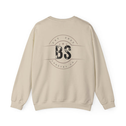 Born Wild Unisex Crewneck Sweatshirt - Cozy Country Style
