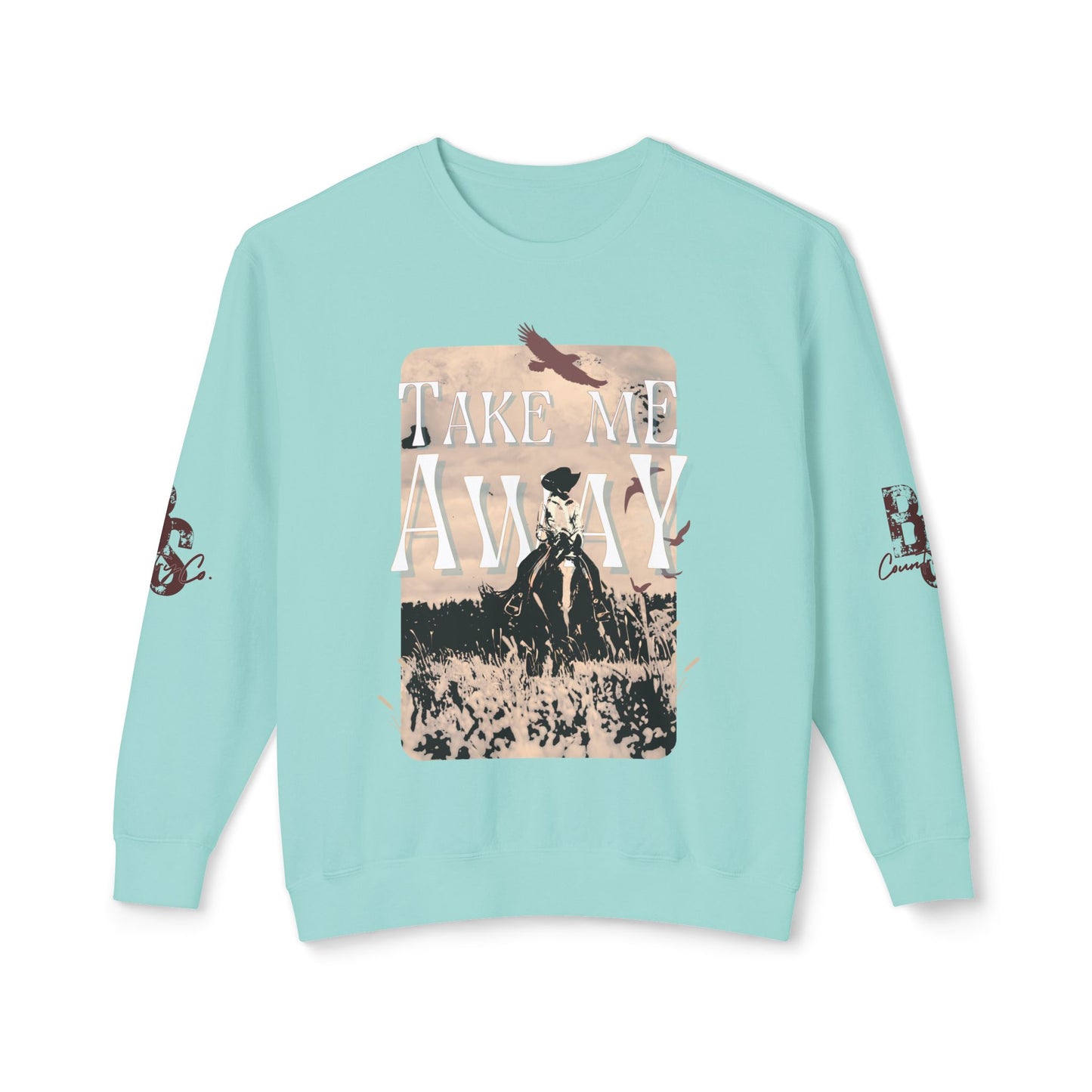 Cowgirl Lightweight Sweatshirt - Take Me Away Jumper