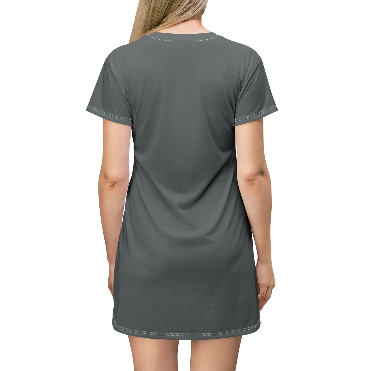 "Laura" T-Shirt Dress (AOP)