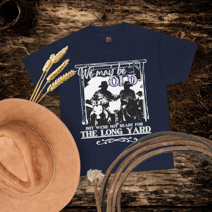 Western Tee 'Long Yard' Unisex Heavy Cotton Tee