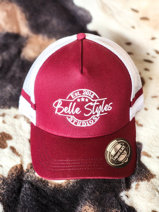 Belle Styles Studios Embroidered Trucker Cap